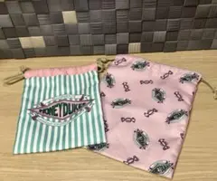 美品:ハリポタ巾着2こセット