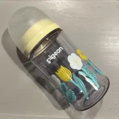 Pigeon kippisコラボEC限定デザイン花柄 哺乳瓶 240ml