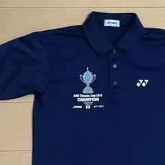 【希少品】バドミントンウェア　日本代表トマス杯2014年優勝ウェア
