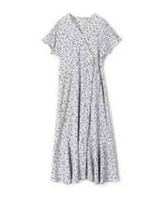 ★美品★　ボールジィ　小花柄カシュクールワンピース