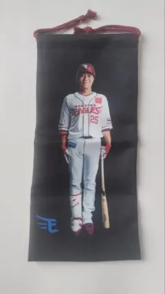 #25 田中和基 真っ直ぐ縦長巾着 楽天イーグルス