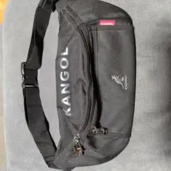 KANGOL ボディバッグ・ウエストポーチ ブラック