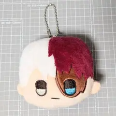 ヒロアカ 轟焦凍 フェイスぬいぐるみキーホルダー