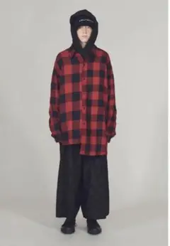 LAD MUSICIAN ローズ ツータック ワイド スラックス パンツ