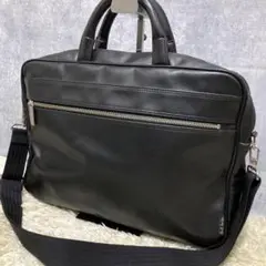 Paul Smith ポールスミス ブリーフケース レザー 黒 2way メンズ