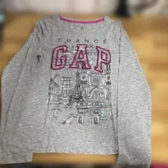 GAP グレー 長袖カットソー L (140cm)