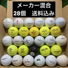 ロストボール　メーカー混合　28個