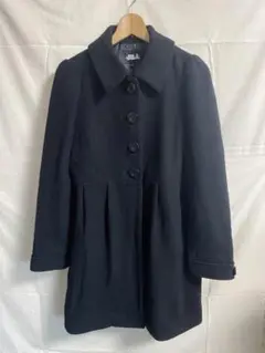 JILLSTUART ロングコート フリース ブラック
