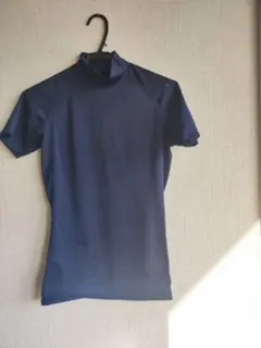 ネイビー ハイネック アンダーシャツ Mサイズ