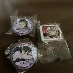 鬼滅の刃 缶バッジ 2個消しゴムセット
