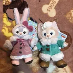リーナベル ステラルー ぬいぐるみバッジ ぬいば クリスマス ダッフィー