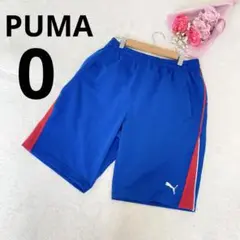 PUMA プーマ メンズ ウエストゴム ヒモ ハーフパンツ 無地 ブルー 0