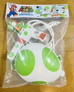 【未開封】 スーパーマリオ ヨッシーのタンク付 水鉄砲