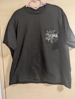 wind and sea PALMTREE POCKET S/S TEE