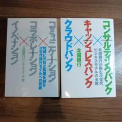 北國銀行　2冊セット　コミュニケーション×コラボレーション×イノベーション