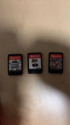 Switch マリオ3点セット　カセットのみ