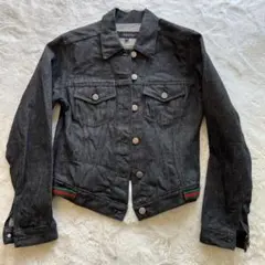 GUCCI ブラックデニムジャケット