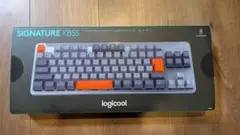 【美品】logicool K855 ワイヤレスキーボード
