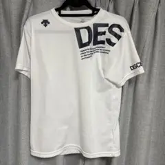 DISC ホワイト ポロシャツ