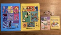 BT21 くら寿司 ノート 缶バッジ bt21