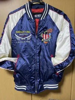 【90s】Shoot one 別珍 ベロア スカジャン 東洋 ヴィンテージ 90s】Shoot one 別珍 ベロア スカジャン 東洋 ヴィンテージ