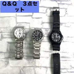 Ｑ＆Ｑ　クォーツ腕時計2点セット