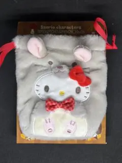 サンリオ 森の小動物シリーズ ミニ巾着 ハローキティ