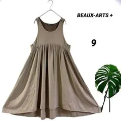 BEAUX-ARTS +/ワンピース/ジャンパースカート/ノースリーブ/9号
