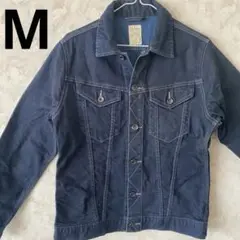 新品未使用品　バックナンバー　デニムジャケット　Gジャン　紺　Mサイズ メンズ