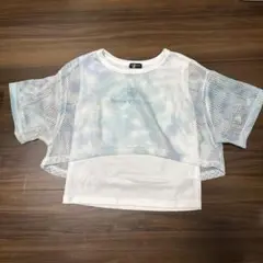 新品　しまむら　150 tシャツ　メッシュ