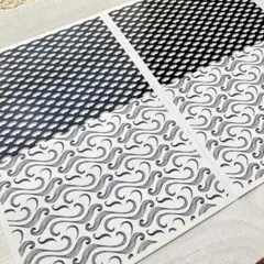 【新品】転写紙2枚セット（和柄）