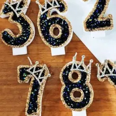 誕生日　ナンバーろうそく