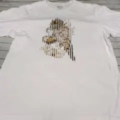 ホワイトキャラクターTシャツ XL