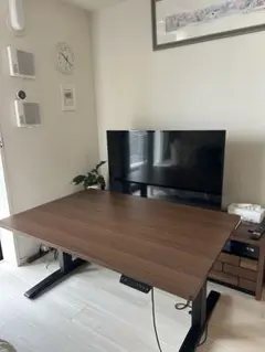 ニトリ 昇降電動テーブル JT341 120 ブラウン