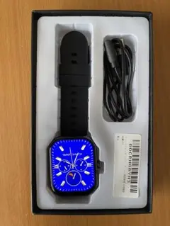 スマートウォッチ S27 Bluet 5.3 2.01㌅ 美品（バンド未使用）