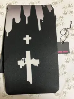 PEACE NOWゴーストクロス柄レギンス十字架おばけドロドロL25