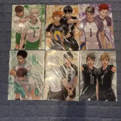 ハイキュー　原画展　クリアファイル　セット　14枚