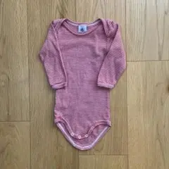 プチバトー ロンパース 6m
