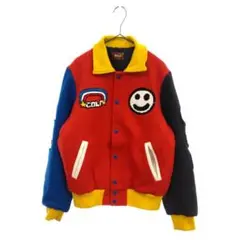 GOLF WANG ゴルフワン バーシティジャケット スタジャン マルチカラー