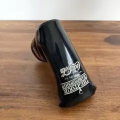 PGA パター用ヘッドカバー 黒 コカコーラ