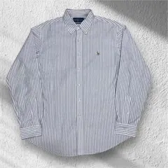 ラルフローレン Ralph Lauren 90s ストライプシャツ BDシャツ