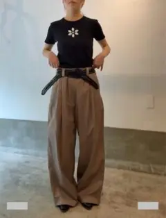 Sサイズ　Meryll rogge Drawstring Chino 25SS