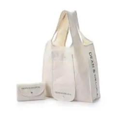【新品】DEAN &DELUCA エコバッグ　アイボリー　おしゃれ