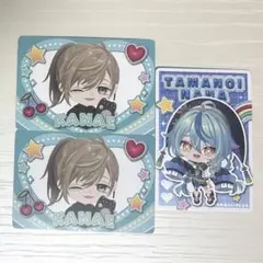 にじさんじ ピグパーティーチップス 叶・珠乃井ナナ カード3枚
