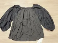 激安 新品タグ付き ブラック ブラウス Sサイズ