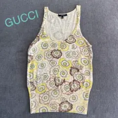 GUCCI グッチ カシミア100% ノースリーブニット