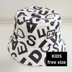 ほぼ新品 23 KD ALLOVER HAT DCキッズ総柄 バケットハット