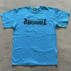 90s OLD THRASHER 反転ロゴ 両面プリント anvilボディ