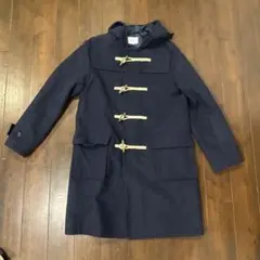 INHERIT ネイビー ダッフルコート L