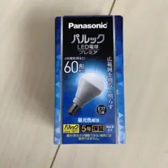 Panasonic LED電球 E17 6500K 7W